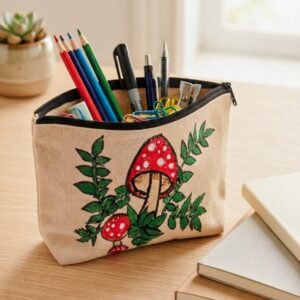 Mushroom Pencil Pouch
